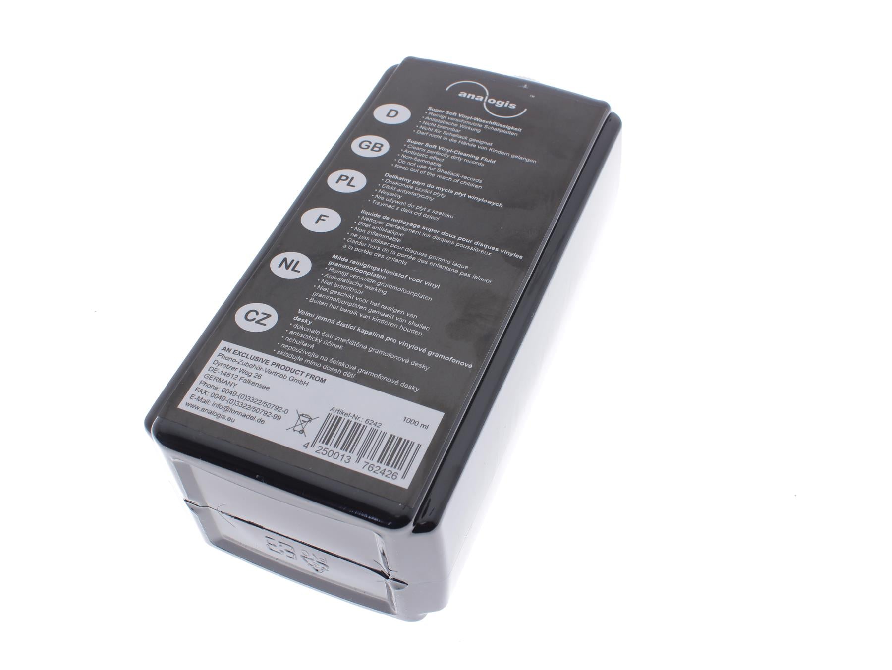 Analogis Old Frank’s Genuine Vinyl Washing Liquid – Ready-to-Use Record Cleaning Fluid (1 L)