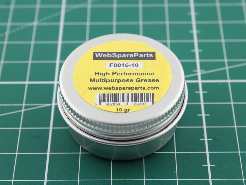 F0016 High Performance Multipurpose Grease 10 g - WebSpareParts