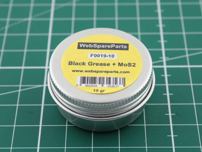 F0019 Black Grease + MoS2 10 gr - WebSpareParts