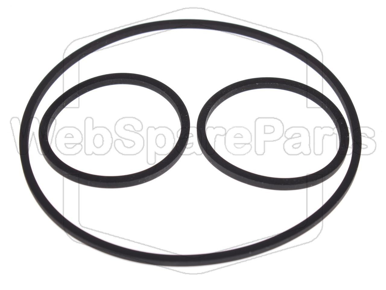 Belt Kit For Video Cassette Recorder Mitsubishi HS-E20 G