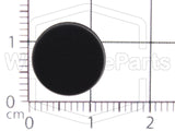 Picior rotund din cauciuc autoadeziv Ø12mm; x Ø11.2mm x înălțime 5.1mm &mdash; photo 3