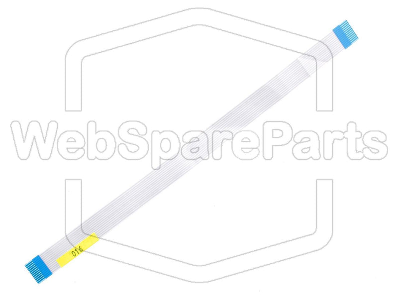 12 Pins Flat Cable L=220mm W=13.11mm