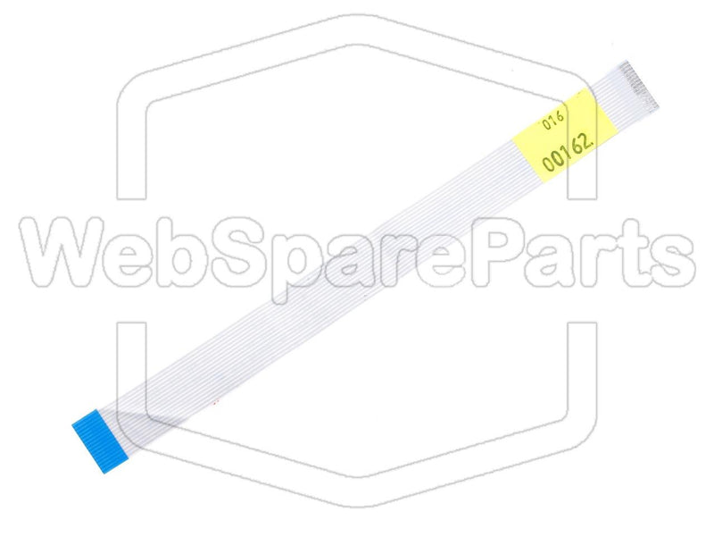 16 Pins Inverted Flat Cable L=187mm W=17.13mm