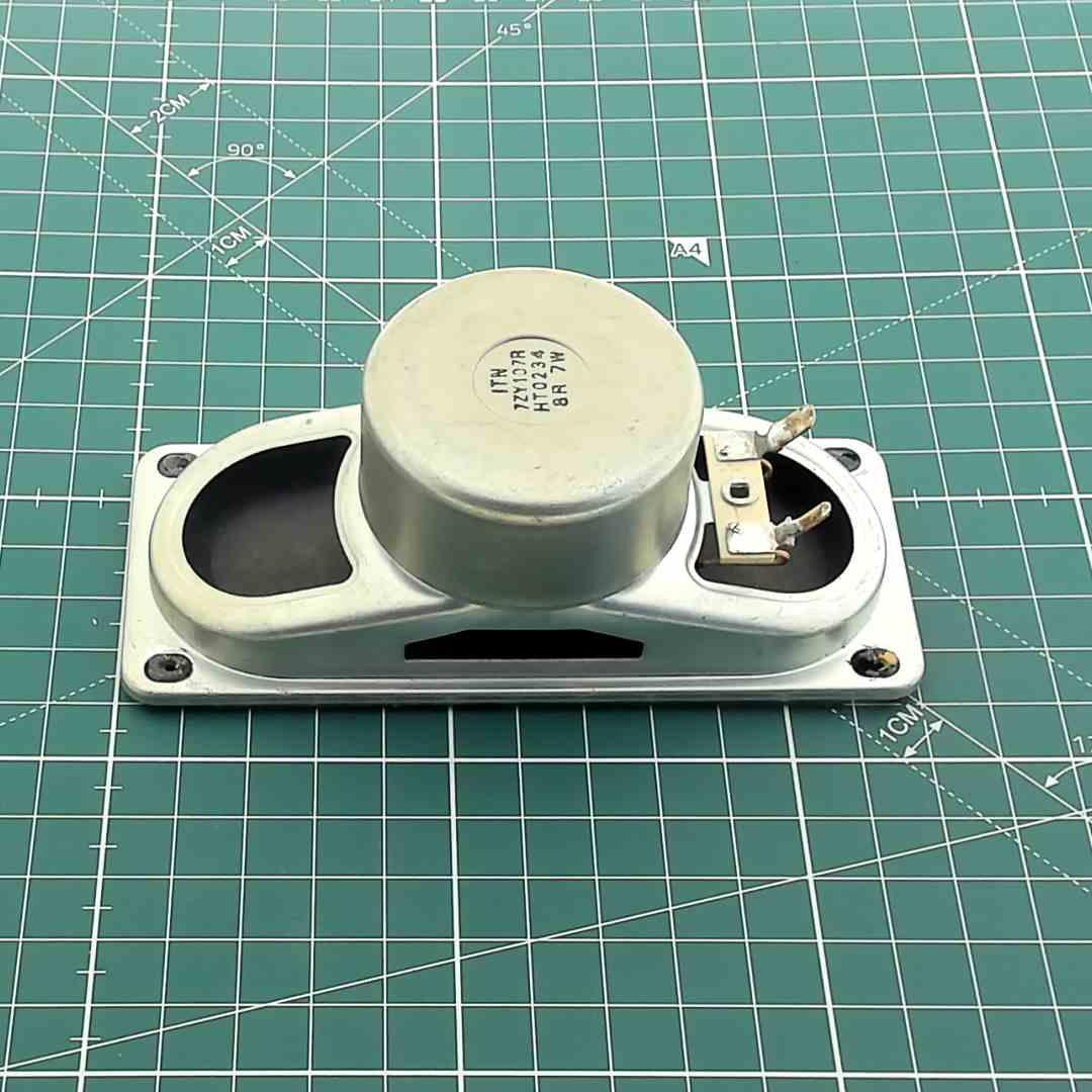 Oval Replacement Speaker for Vintage Audio, 8 Ohm 7 W [120x55x45mm]