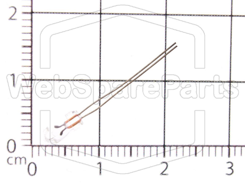 Miniature lamp 3.0 Volts 40mA Ø 3.15mm Length 6.35mm - WebSpareParts