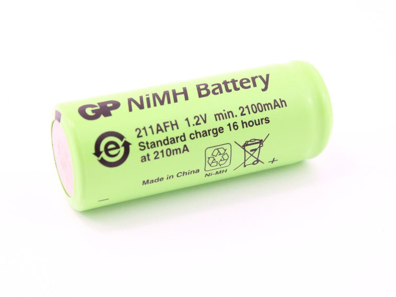 Ni-MH 211AFH 1.2V 2100mAh GP Battery - WebSpareParts