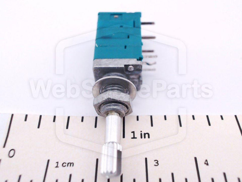 Potentiometer Car Radio 2 x 100K + Momentary Switch - WebSpareParts