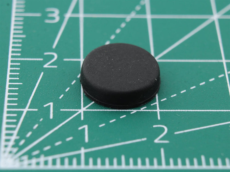 Round Rubber Foot Self-adhesive Ø10.8mm x Ø10.2mm x height 3mm - WebSpareParts