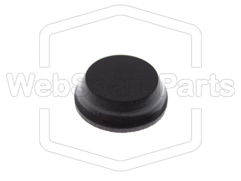 Round Rubber Foot Self-adhesive Ø12mm x Ø9.5mm x height 4mm - WebSpareParts