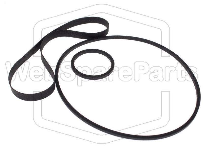 Belt Kit For Video Cassette Recorder SEG VCP-4000 - WebSpareParts