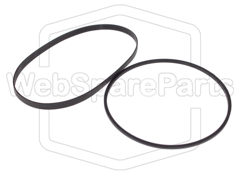 Belt Kit For Cassette Player Panasonic RX-DS15 - WebSpareParts