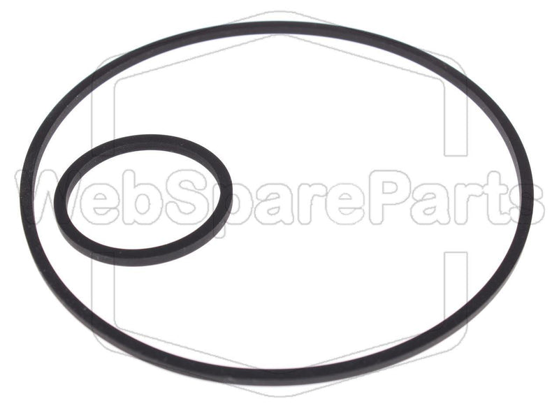 Belt Kit For Video Cassette Recorder Grundig GV-6096 - WebSpareParts