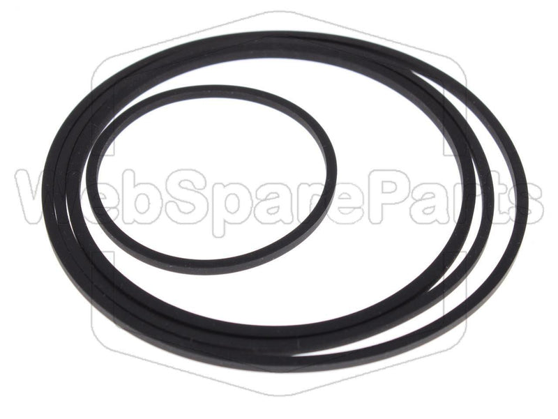 Belt Kit For Video Cassette Recorder Telerent F 0710 F - WebSpareParts