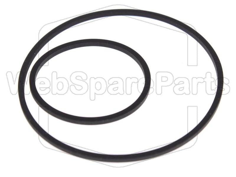 Belt Kit For Video Cassette Recorder Saba VR-6006 - WebSpareParts