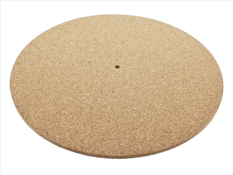 WebSpareParts Cork Mat Turntable Record Player 295 mm x 6.2 mm 115 Gr - WebSpareParts