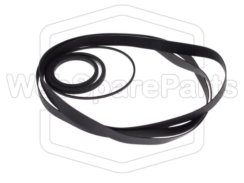 Belt Kit For Video Cassette Recorder Sharp VC-9700 - WebSpareParts