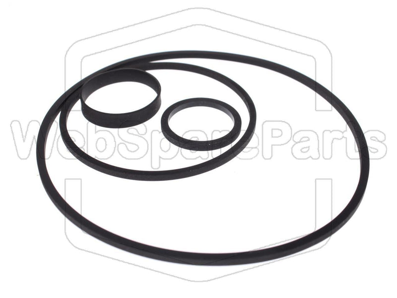 Belt Kit For Video Cassette Recorder Telerent N-8004T - WebSpareParts