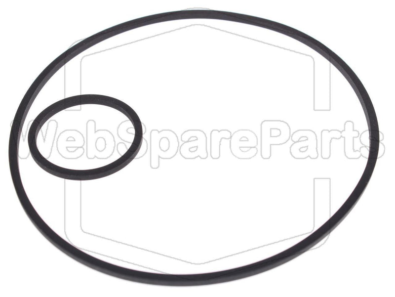 Belt Kit For Video Cassette Recorder Mitsubishi HS-MX30 - WebSpareParts