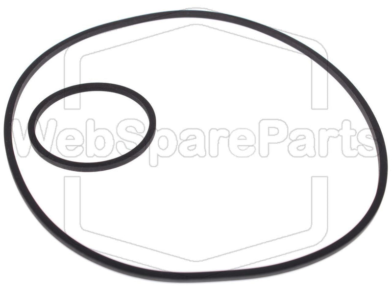 Belt Kit For Video Cassette Recorder Telefunken VR-6961 - WebSpareParts