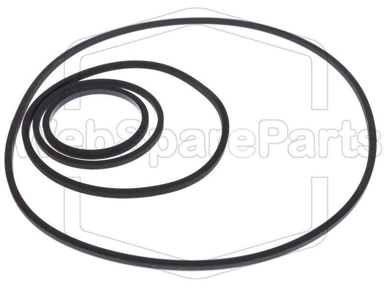 Belt Kit For Video Cassette Recorder Panasonic AG-6200 - WebSpareParts